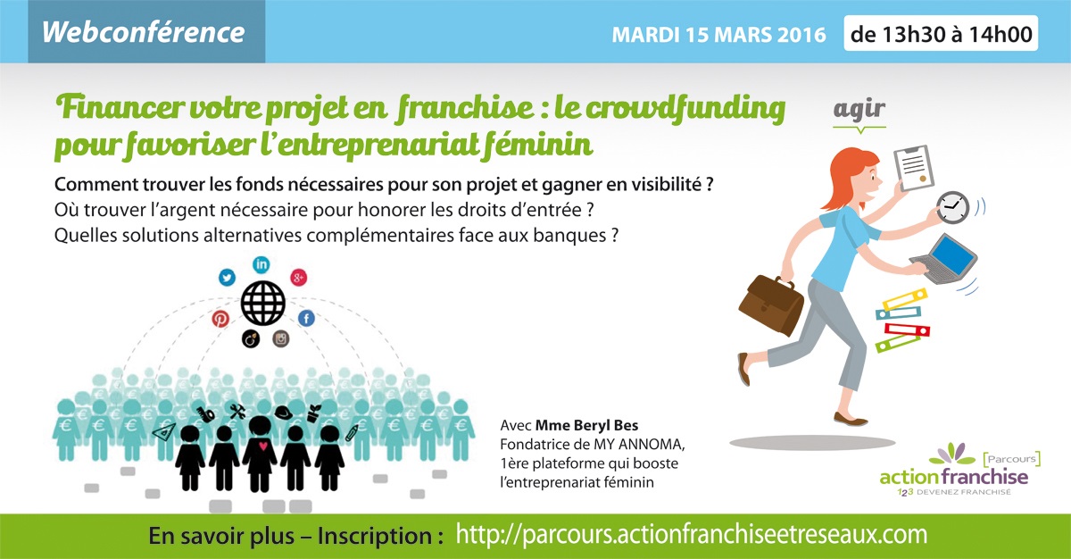 rencontre autour du financement participatif, crowdfuding, pour créer son entreprise.