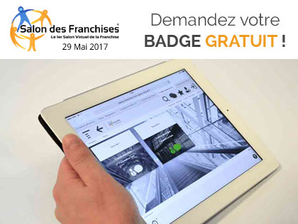 Badge gratuit Salon Franchise Virtuel 2017