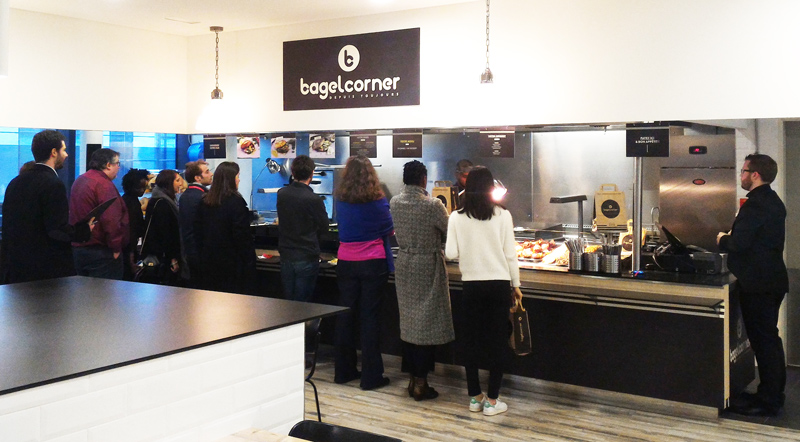 Restaurant éphémère bagel corner accor hotels