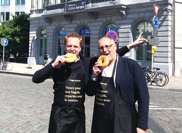 Bagel Corner : grégory Clément et Marc Hostyn