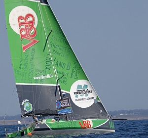 Baetau Class40 V and B des skippers Maxime Sorel et Sam Manuard sur la Transat Jacques Vabre