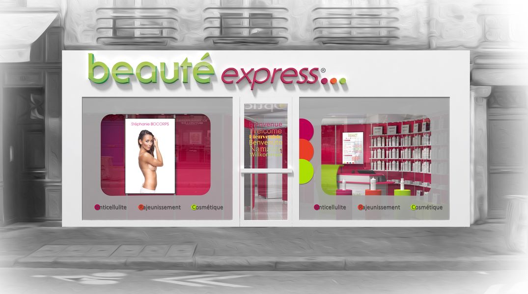 devanture centre beauté express