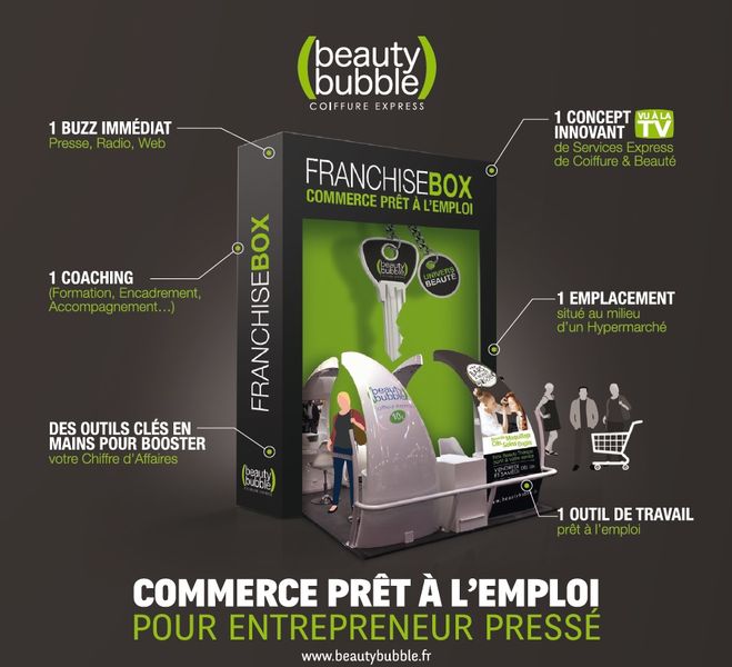 Franchise Beauty Bubble Dans Franchise Coiffure Produits Salons