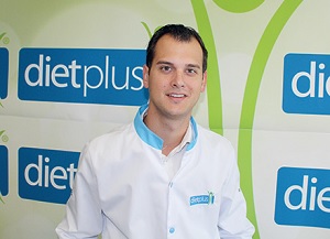 Benjamin Horesnyi, franchisé du centre de rééquilibrage alimentaire dietplus de Bourgain-Jallieu