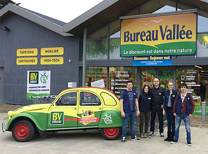Nouveau magasin franchisé Bureau Vallée à Montmorot dans le Jura