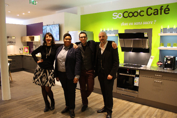 Boutique cuisiniste franchisé SoCoo'c Paris Sébastopol