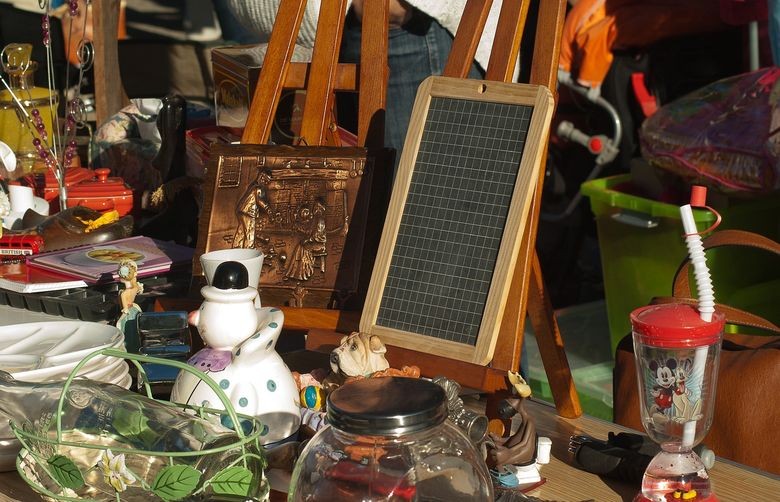 stand de brocante - braderie de lille