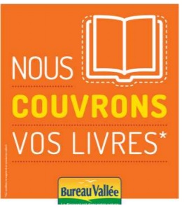 Bureau Vallee, couvre les livres