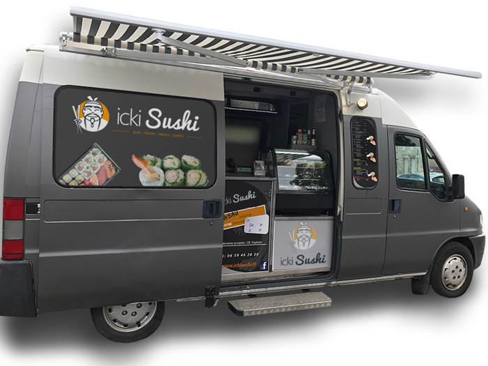 food truck icki sushi