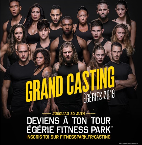 Casting des égéries Fitness Park 2019