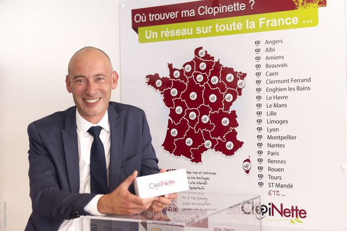 Eric de Goussencourt, pdg de Clopinette