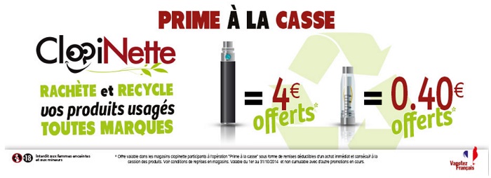opération recyclage chez Clopinette