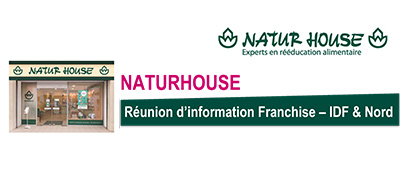 Réunion d'information franchise Naturhouse à Paris