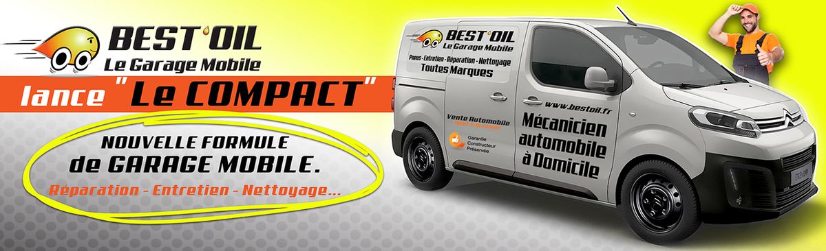 Franchise Best'Oil garage à domicile camion Compact