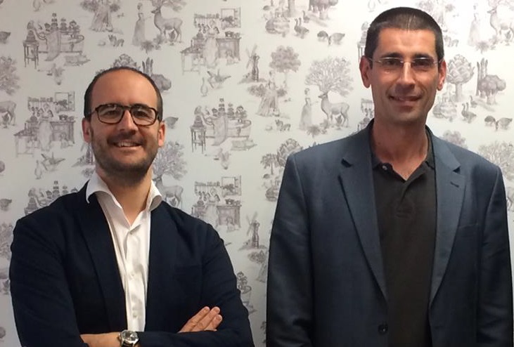 Jérôme Fourest, Directeur Général Comtesse du Barry et Thierry Prat, franchisé de la boutique