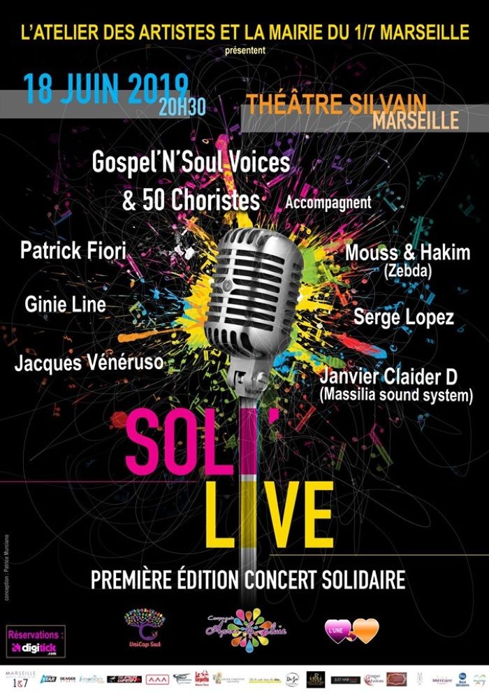 I-Motion Club Marseille partenaire du concert Soli'Live