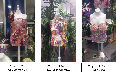 Concours d'art floral de la franchise Monceau Fleurs