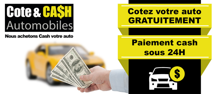 Franchise Cote & Cash automobiles