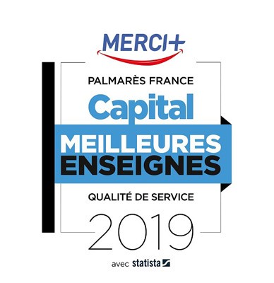 La croissance de la franchise MERCI+ en 2019