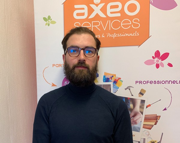 Cyril Rogier, nouveau franchisé AXEO Services Paris 17