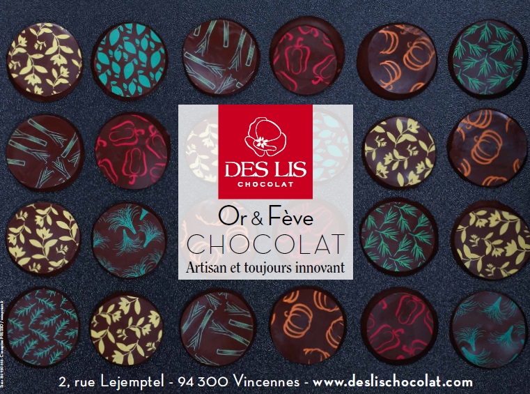 Campagne d'affichage des Lis Chocolat