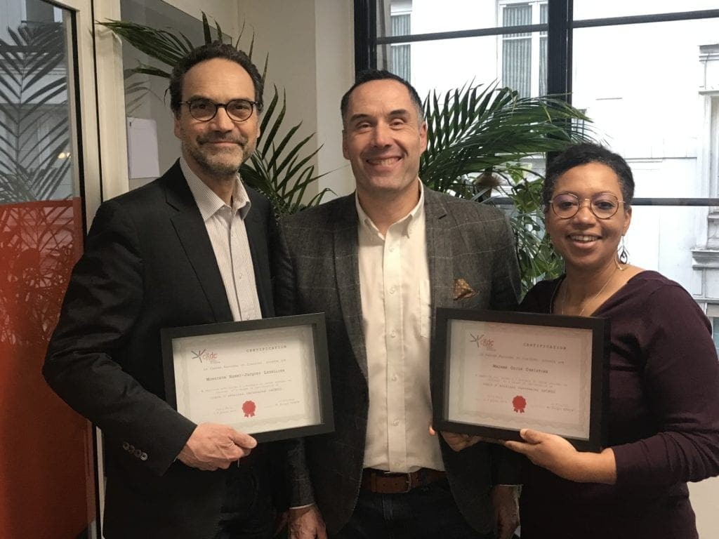 Odile Christine et Henri-Jacques Letellier, nouveaux coachs Centre National du Coaching