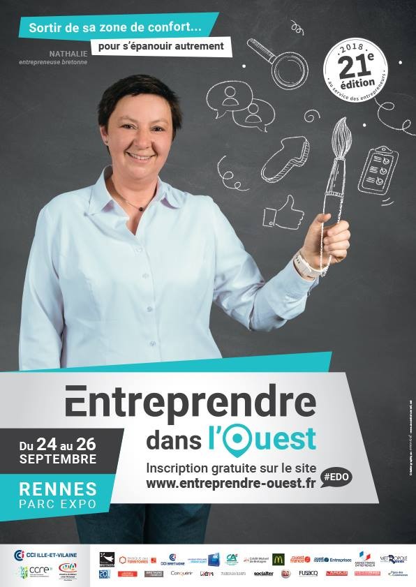 Salon Entreprendre dans l'Ouest JRCE 2018 