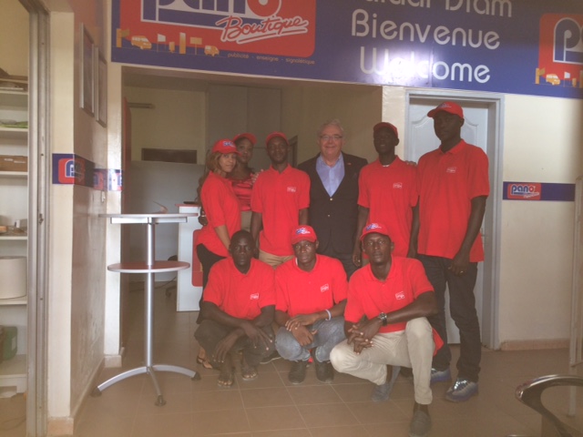 équipe PANO Boutique de Dakar