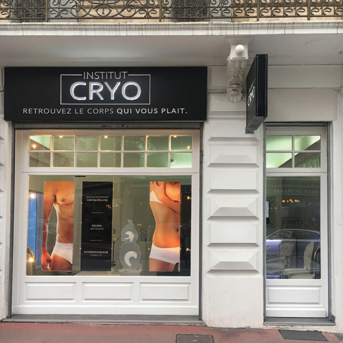 façade d'un institut cryo