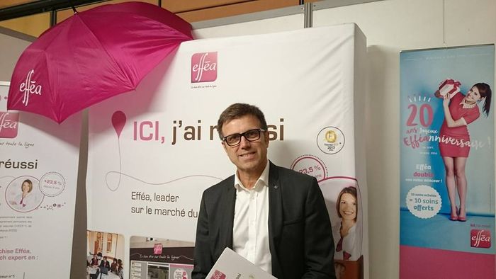 jean michel marin, DG du groupe spécialisé dans la minceur, effea, qui fête cette années ses 20 ans.