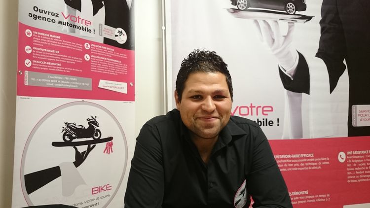 Yoni Dayan, PDG de simplici Car au forum franchise lyon 2016