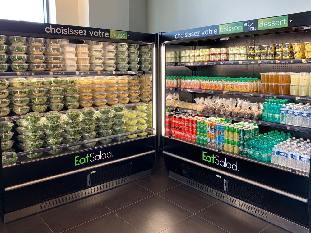 Franchise Eat salad dans Franchise Salad Bar