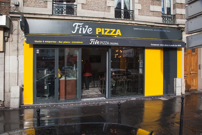 Restaurant Five Pizza original