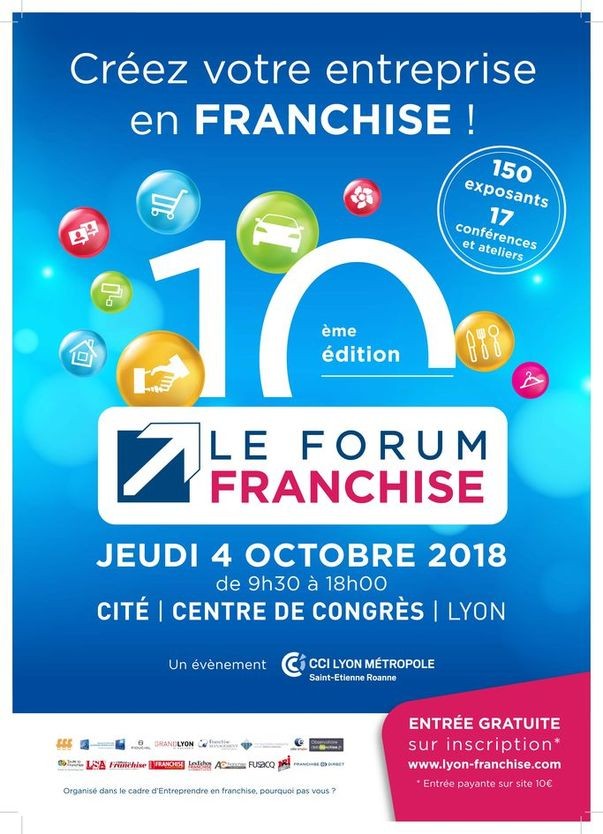 affiche forum franchise lyon 2018