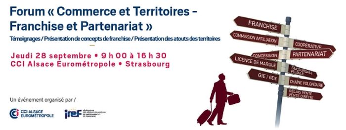 forum commerce et territoire franchise et partenariat de la CCI de strasbourg