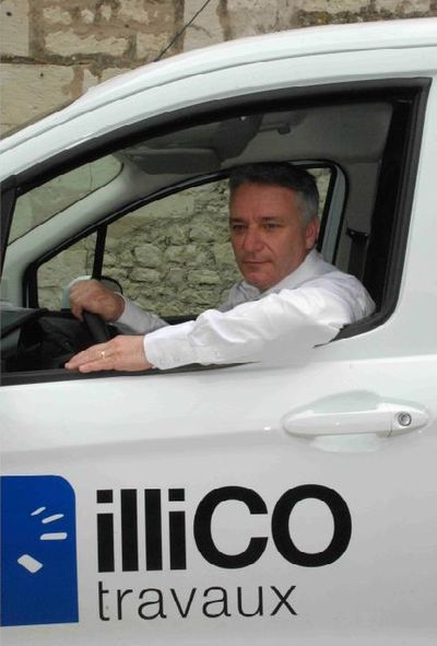 denis granier, franchisé illico travaux à chatellerault