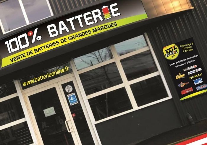 100% Batterie : le concept pour ouvrir un magasin de batteries tous  véhicules