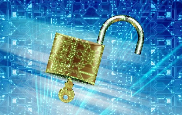 cadenas pour illustrer la protection des données avec l'entrée en vigueur du RGPD