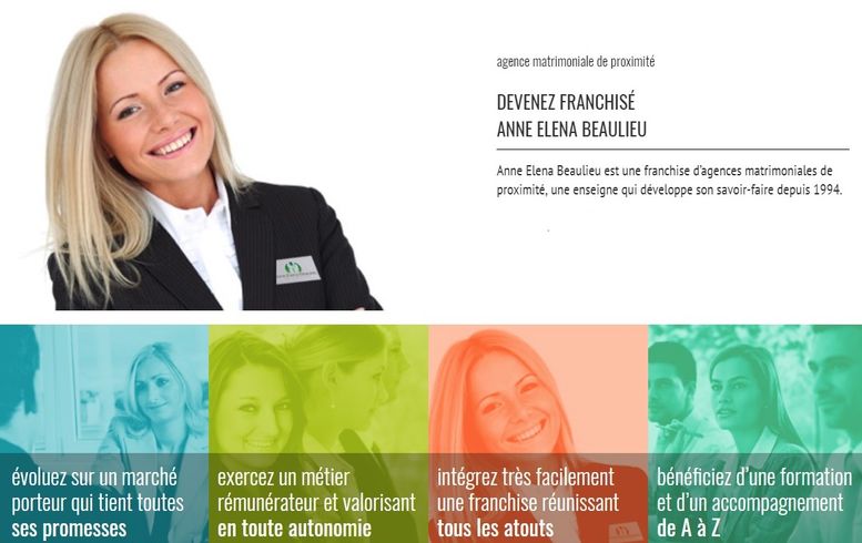 franchise d'agences matrimoniales anne elena beaulieu