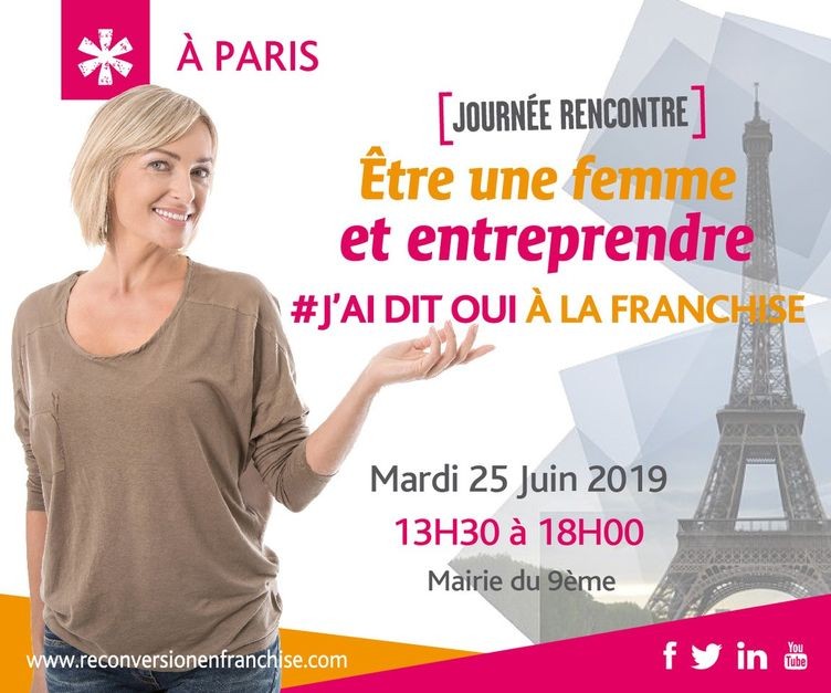 reconversion en franchise pour les femmes à paris