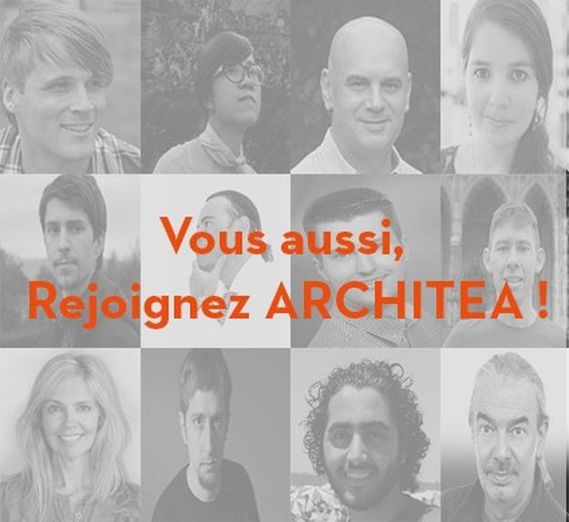 patchwork de visages de licenciés Architea