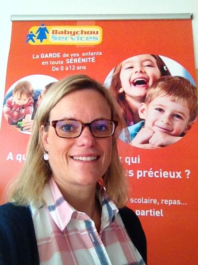 delphine hubert, franchisée babychou services à pontault combault, seine maritime