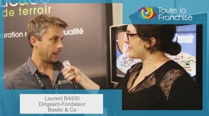 laurent bassi, franchiseur Basilic & Co, interviewé par Toute la Franchise