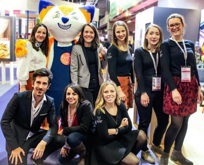 l'équipe de BCHEF au salon Franchise Expo Paris 2019