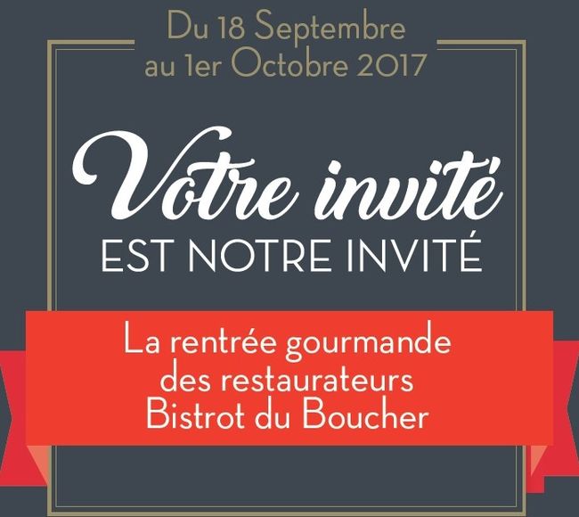 bistrot du boucher tous au restaurant 2017