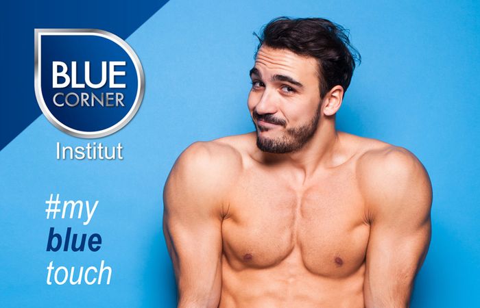 institut de beauté pour hommes blue Corner Institut