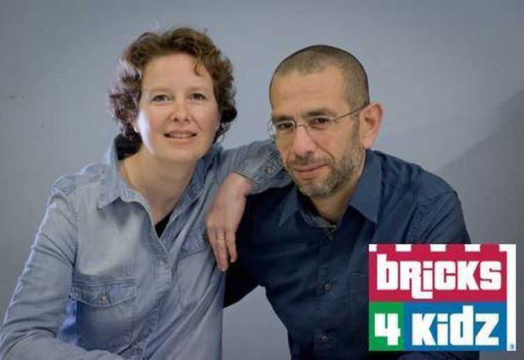 gaëlle et majid kotbi, dirigeants de Mobikid's et franchisés Bricks 4 kidz à beauvais et compiègne