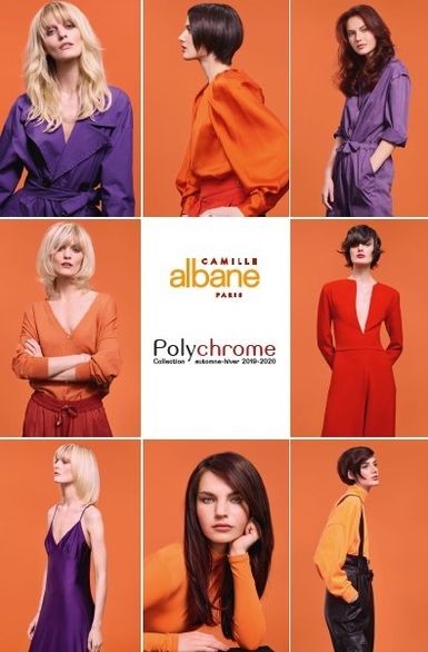 collection polychrome de camille albane