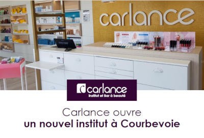 Ouverture d'un institut de beauté franchisé Carlance à Courbevoie