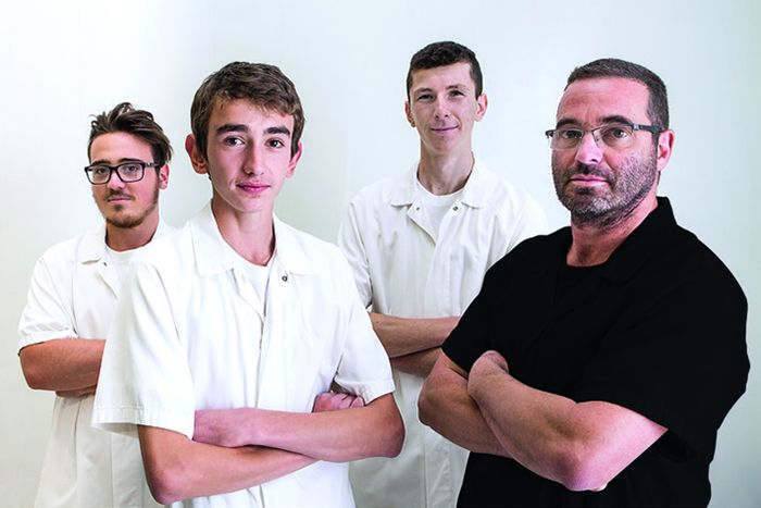 apprentis en formation dans la boulangerie patisserie Groupe Chevallier